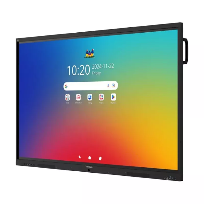 ViewBoard 41 seria ekran dotykowy 65CALI UHD, Android 16 EDLA, IR 450 nitów, 2x20W + sub 15W + 8-mikrofonowa matryca, 3 x USB-C 8/128GB, 8-rdzeniowy C