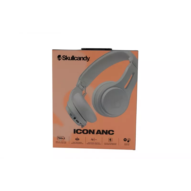 Skullcandy Icon ANC bezprzewodowe słuchawki nauszne pomarańczowy Glow Bluetooth 5.3 ANC (S5IOW-S951)