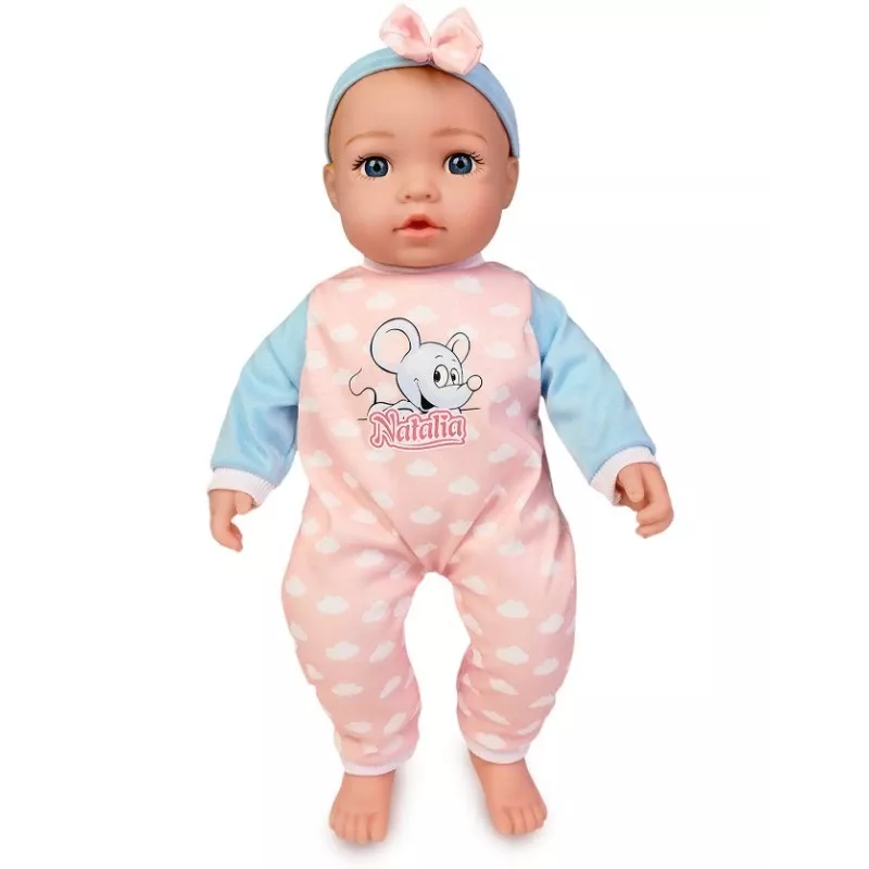 Lalka bobas Artyk 45 cm — model Artyk 187766, miękkie ciałko, realistyczna zabawka dla dziecka