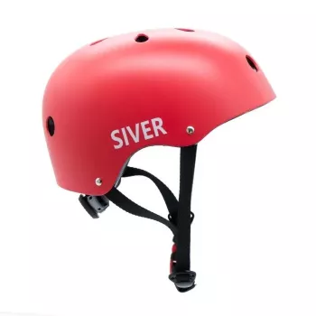 Children's helmet Motus Siver MOTHAM8MR size M, czerwony