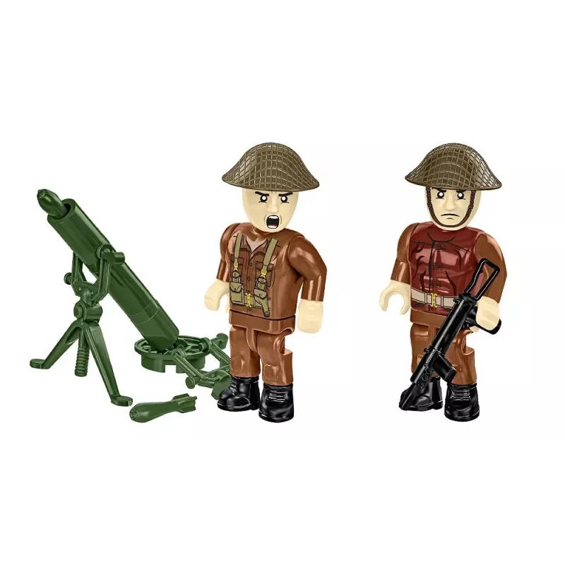 Zestaw konstrukcyjny Cobi Klocki Bitwa o Monte Cassino COBI-2063 Historyczna diorama wojskowa