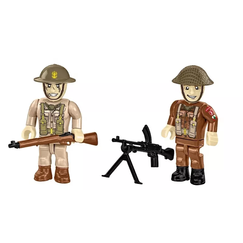 Zestaw konstrukcyjny Cobi Klocki Bitwa o Monte Cassino COBI-2063 Historyczna diorama wojskowa