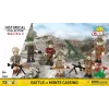 Zestaw konstrukcyjny Cobi Klocki Bitwa o Monte Cassino COBI-2063 Historyczna diorama wojskowa