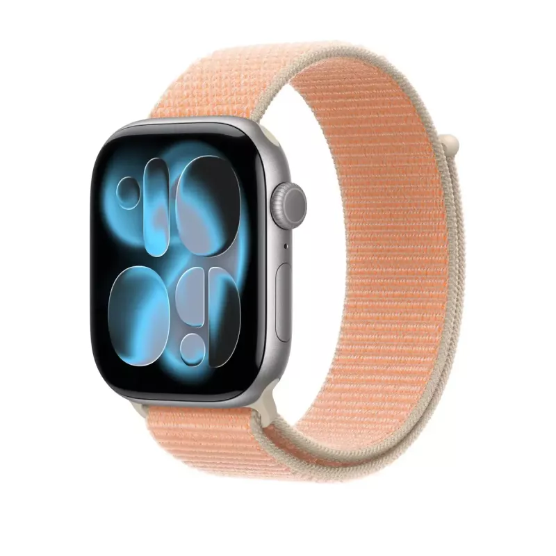Pasek Apple 46mm Cantaloupe Sport Loop, pomarańczowy, do zegarka Apple Watch 46mm