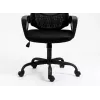Fotel biurowy ActiveJet YK507 czarny — obrotowy ergonomiczny fotel do pracy, tkanina/PU, regulacja wysokości