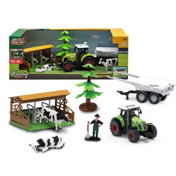 Zestaw do zabawy w farmę Artyk model 180668 z traktorem i figurkami zwierząt