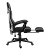 Fotel gamingowy huzaro Combat 3.1 szary — ergonomiczny, regulowany fotel dla graczy