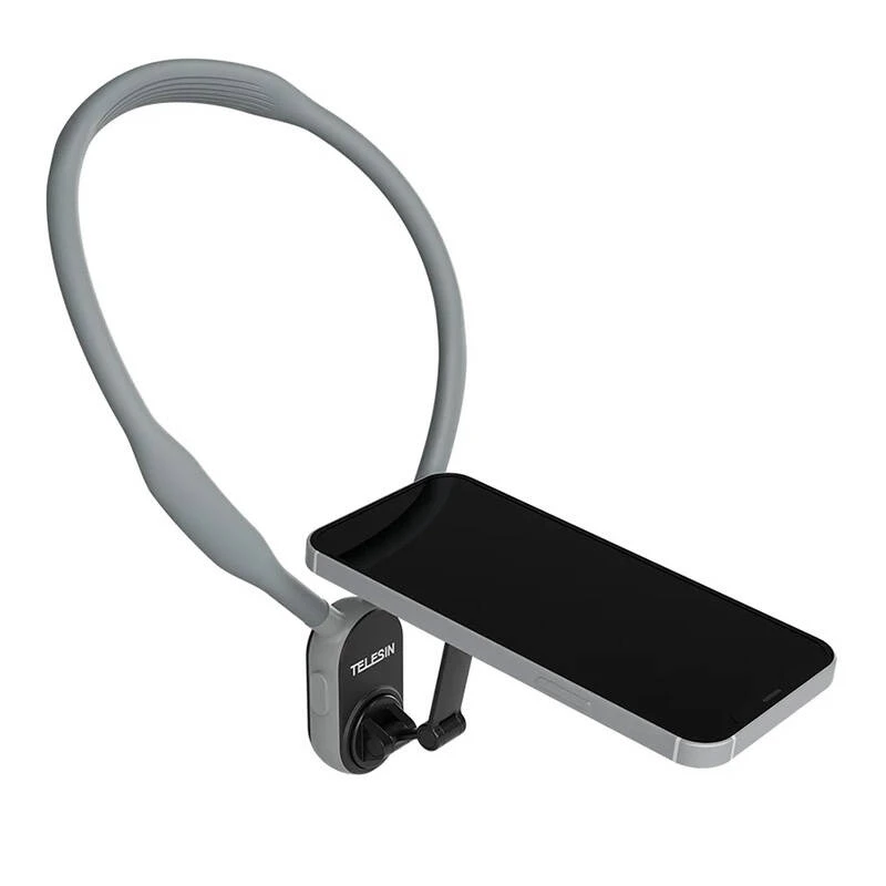 Telesin Magnetyczny uchwyt na szyję MNM-002 do iPhone (12–16) — regulowany kąt, lekki