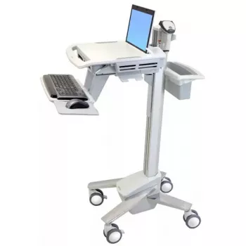 Wózek multimedialny do laptopa ERGOTRON StyleView EMR SV41-6100-0 — biały, aluminium/tworzywo sztuczne, regulacja wysokości 51 cm, 26 kg