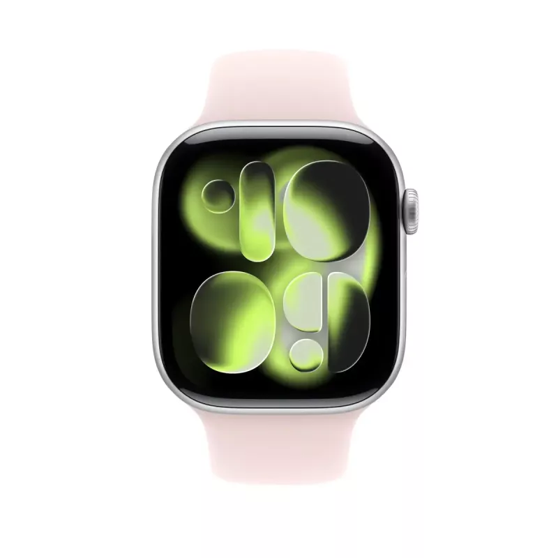 Sportowa opaska do smartwatcha Apple 46 mm, delikatny róż, M/L — obwód nadgarstka 160–210 mm