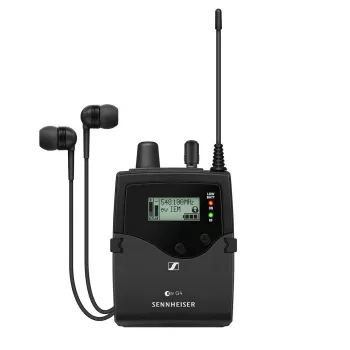 Miniaturowy stereofoniczny odbiornik douszny Sennheiser EK IEM G4-A, 516–558 MHz