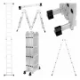 Extralink Drabina przegubowa LAD4X4MP 4X4, 4,65 M (+PLATFORMA)
