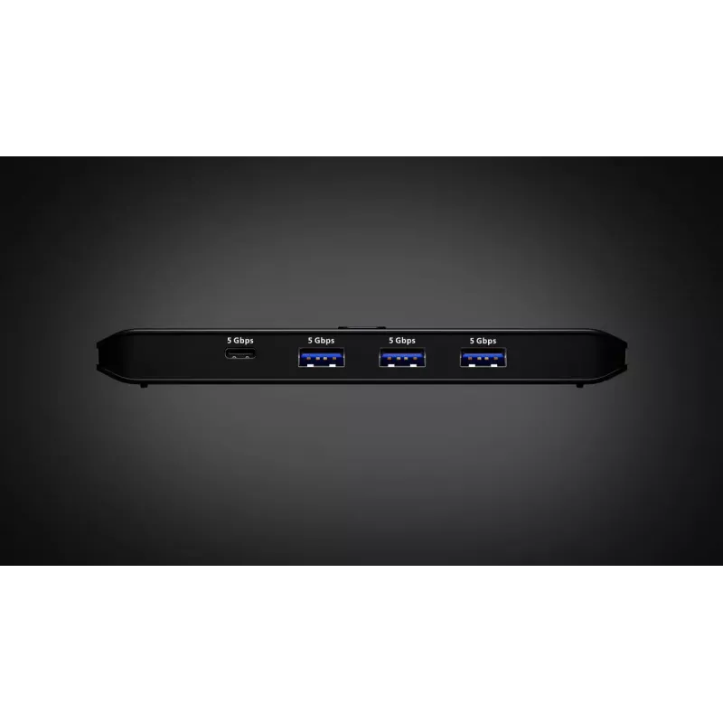Przełącznik współdzielenia USB 3.2 Gen1 2x4 ATEN US5324 z hostem A + C i 4 portami urządzeń