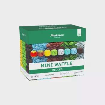 Zabawka konstrukcyjna Marioinex Klocki Waffle Mini Blocks — 502 sztuki