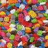 Klocki konstrukcyjne Marioinex Mini Waffle 200 sztuk — zestaw plastikowych elementów łączących