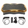 Extralink Vibration Platform for Exercise Fitness Moonwalk Spinmove Gold