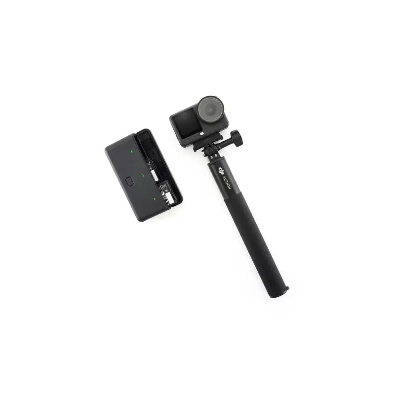 Kamera sportowa DJI Osmo Action 6 Adventure Combo — 38 MP, 4K Ultra HD, matryca CMOS 1/1.1 cala, kąt widzenia 155°, zoom cyfrowy 2x