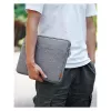 Etui rękaw Inateck LB01005 do laptopów 35,6 cm (14 cali), szare, powierzchnia monochromatyczna