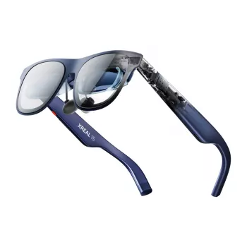 Okulary rozszerzonej rzeczywistości XREAL 1S by XREAL — lekkie urządzenie AR do noszenia na głowie z wyświetlaczem micro-OLED