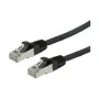 Kabel krosowy VALUE kat. 6 klasa E S/FTP PiMF LSOH czarny 10 m