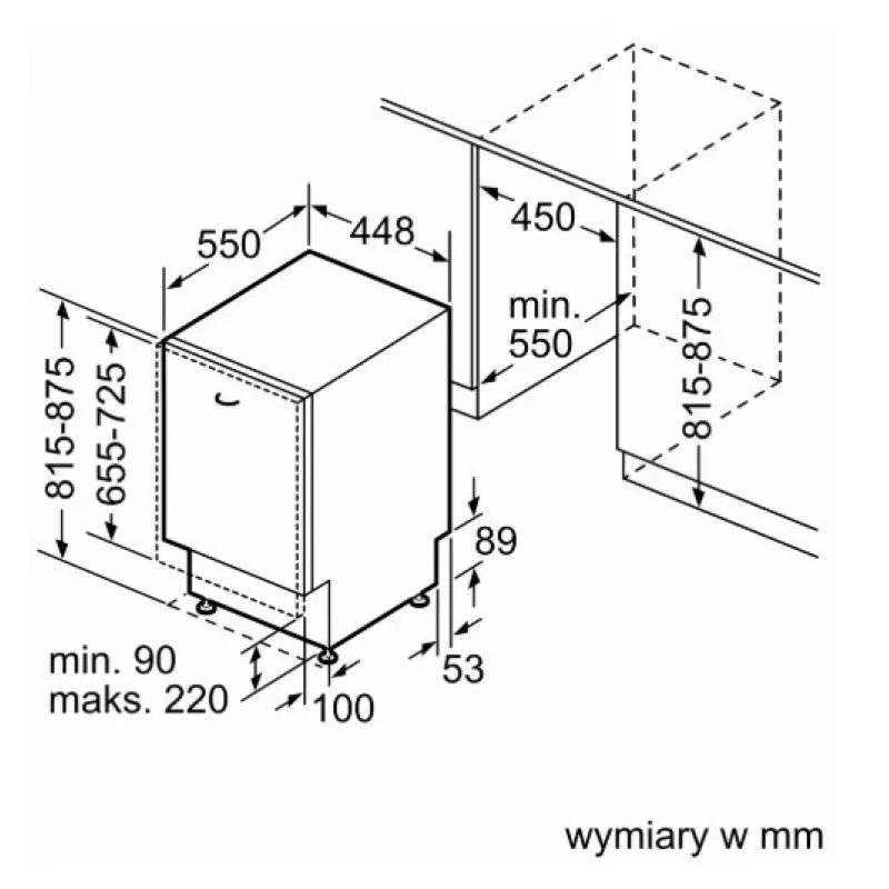 Zmywarka SPV4HKX12E Series 4 z Home Connect