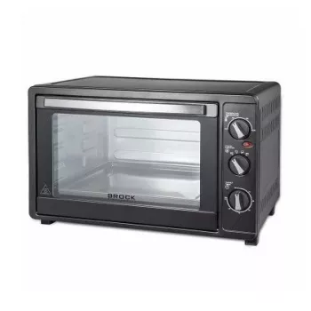 Mini piekarnik Brock Electronics TO 6001 B – 60 l, 2200 W, czarny