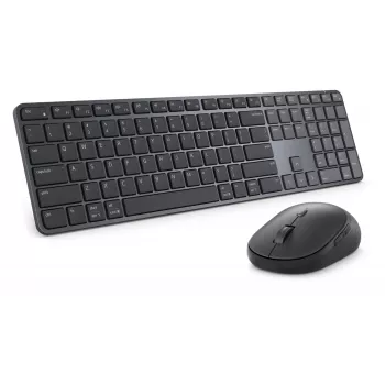 Zestaw klawiatura i mysz Dell Pro 7 Slim | KM726 | Klawiatura i mysz | Bezprzewodowy | Mysz w zestawie | Rosyjski | Bluetooth | Czarny