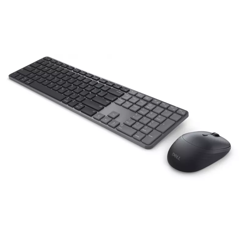 Zestaw klawiatura i mysz Dell Pro 7 Slim | KM726 | Klawiatura i mysz | Bezprzewodowy | Mysz w zestawie | Rosyjski | Bluetooth | Czarny