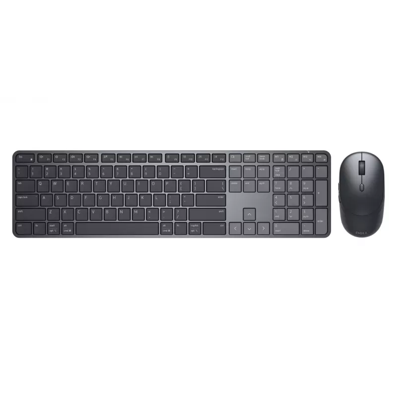 Zestaw klawiatura i mysz Dell Pro 7 Slim | KM726 | Klawiatura i mysz | Bezprzewodowy | Mysz w zestawie | Rosyjski | Bluetooth | Czarny