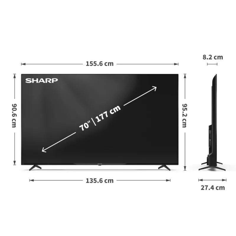 Telewizor LED 70 cali 70GK4745E