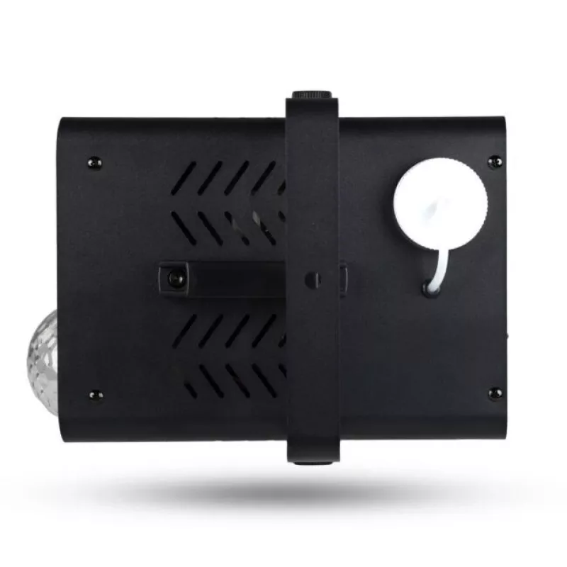 LIGHT4ME FOG 600W LED BALL - Maszyna do dymu/mgły z efektem iluminacji dymnej/kulą dyskotekową, pilot bezprzewodowy