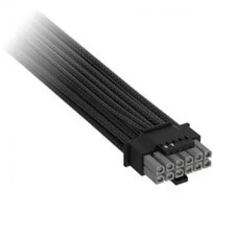 Corsair premium w oplocie 12V-2x6 na 12V-2x6 kabel, uniwersalny - czarny