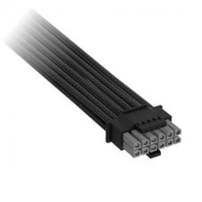 Corsair premium w oplocie 12V-2x6 to 2x 6+2-Pin-kabel PCIe, Universal - czarny