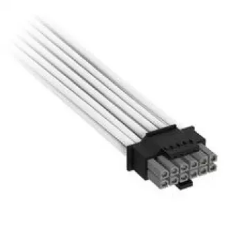 Corsair premium w oplocie 12V-2x6 do 2x 6+2-pin PCIe, uniwersalny - biały