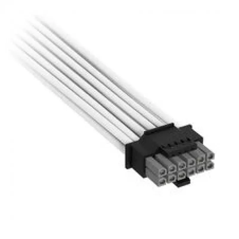 Corsair premium w oplocie 12V-2x6 do 2x 6+2-pin PCIe, uniwersalny - biały