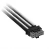 Corsair premium w oplocie 12V-2x6 na 2x 6+2-Pin-kabel PCIe, Universal - czarny/biały