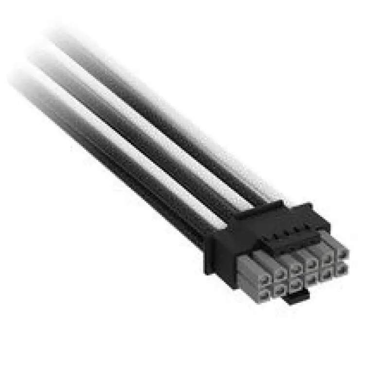 Corsair premium w oplocie 12V-2x6 na 2x 6+2-Pin-kabel PCIe, Universal - czarny/biały
