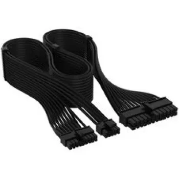 Corsair premium w oplocie 24-Pin-kabel ATX, Gen 5, do zasilacza Type-5 - Czarny