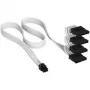 Corsair premium w oplocie 4x kabel zasilający SATA, do zasilacza Type-5 - Biały
