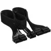 Corsair kabel set, Type 4, DC kabel Starter Kit, individually sleeved - Czarny