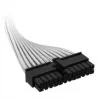 Kabel Corsair, Typ 4, Złącze zasilania płyty głównej ATX, 24-pin, 610 mm, indywidualnie oplotowany - Biały