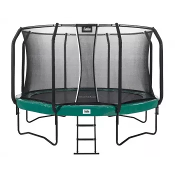 Trampolina Salta First Class 427 cm z siatką bezpieczeństwa — rekreacyjna trampolina ogrodowa