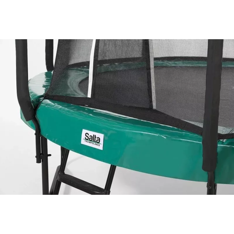 Trampolina Salta First Class 427 cm z siatką bezpieczeństwa — rekreacyjna trampolina ogrodowa