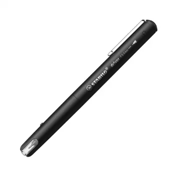 Flamaaster Stabilo dr!ver Czarny, końcówka 0,4 mm, tusz na bazie wody