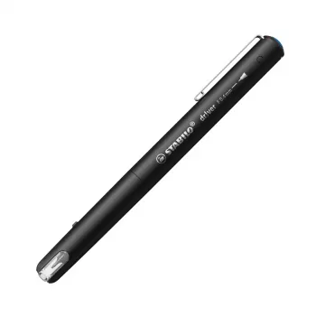 Fineliner Stabilo dr!ver 1088/41 — niebieski tusz, linia 0,4 mm, czarna obudowa