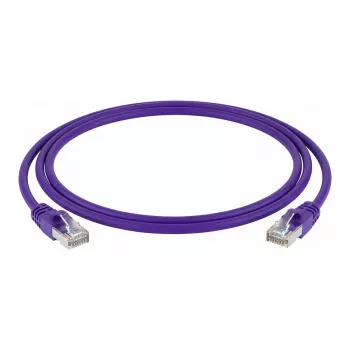 Kabel sieciowy Telegärtner Cat.6A 2m Fioletowy