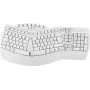 Perixx 11615 Klawiatura RF Bezprzewodowa + Bluetooth QWERTY Francuski - Niemiecki - Hiszpański - Brytyjski Angielski - Amerykański Angielski Biała (PERIBOARD-612W DE)