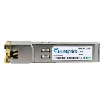 Moduł nadawczo-odbiorczy SFP miedź BlueOptics 61494-BO, 1× RJ45, 1250 Mbit/s, 100 m, kompatybilny z Lancom