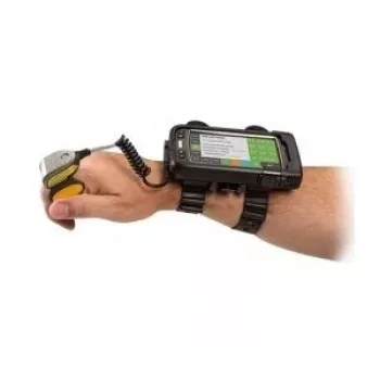 Akcesorium uchwytu spustowego Honeywell 8600504SOFTSTRAP — czarny gumowy uchwyt spustowy do czytników kodów kreskowych