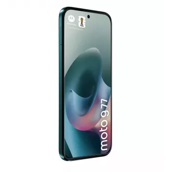 Smartfon Motorola G77 5G 12/256GB Shaded Spruce — 6,78 cala 120 Hz pOLED, Dimensity 6400, 108+8 Mpix, NFC, IP64